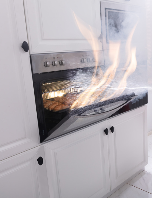 Kitchen Fire Causes Smoke Damage